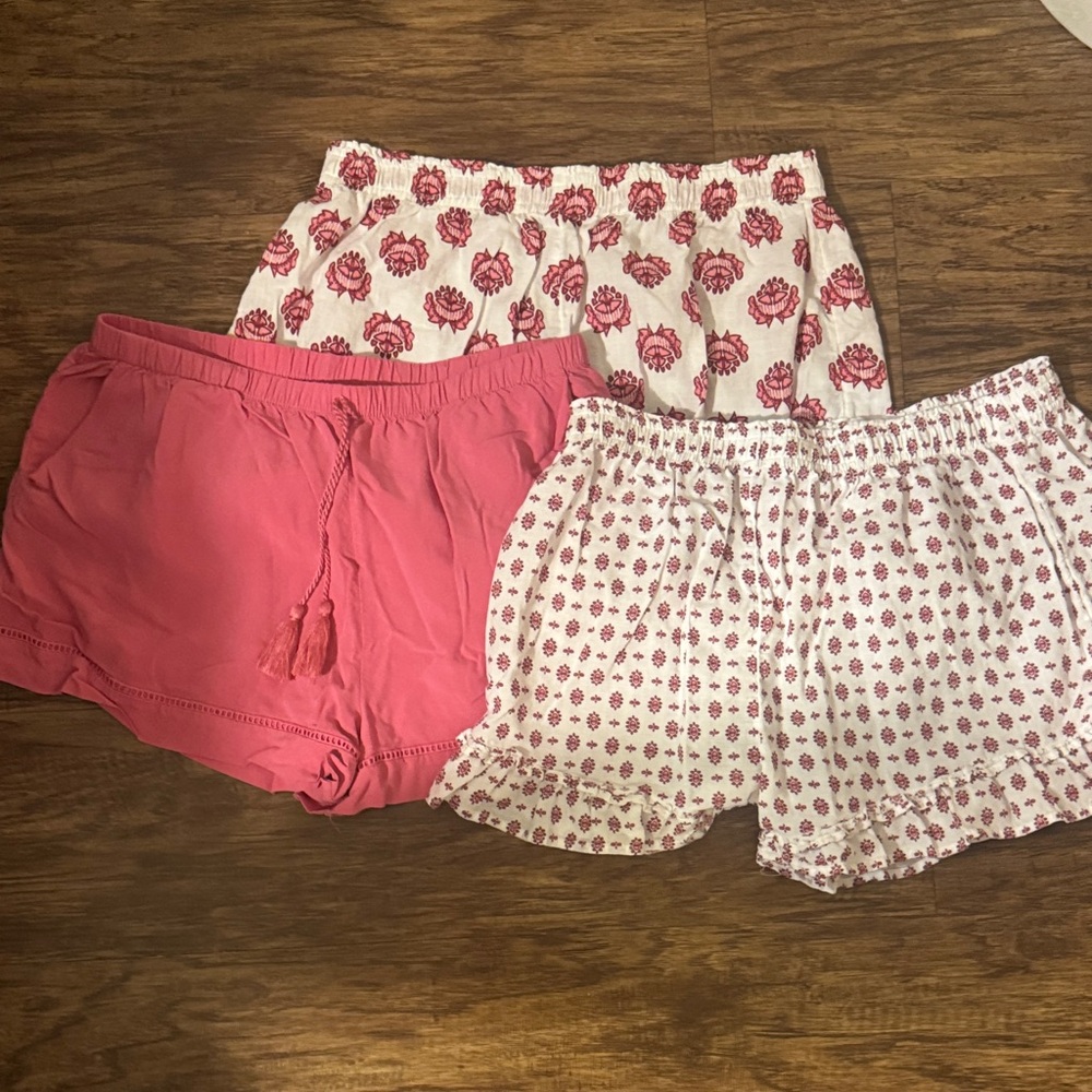 3 pairs of pj shorts size medium